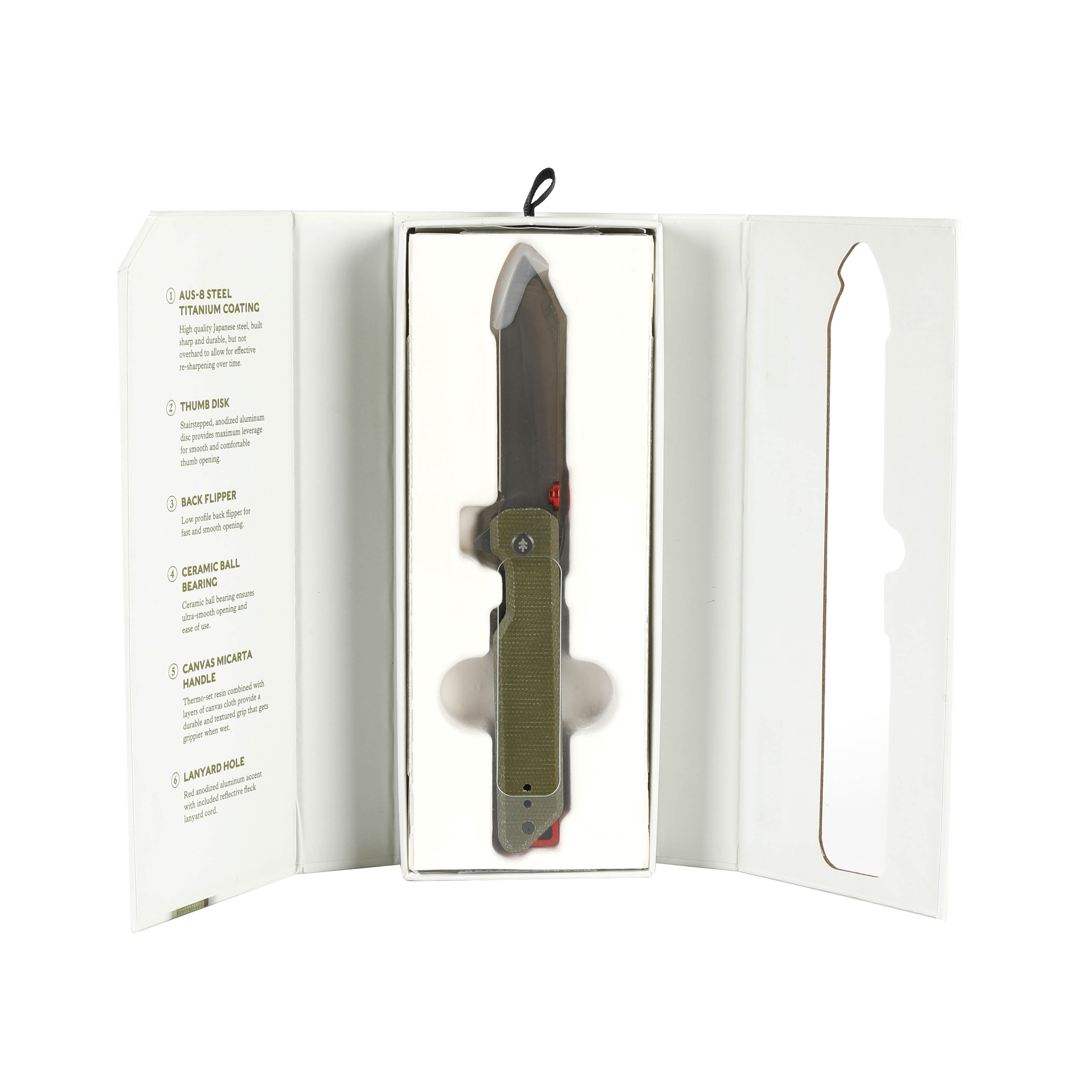 Würdig - Klappmesser mit Kugellager