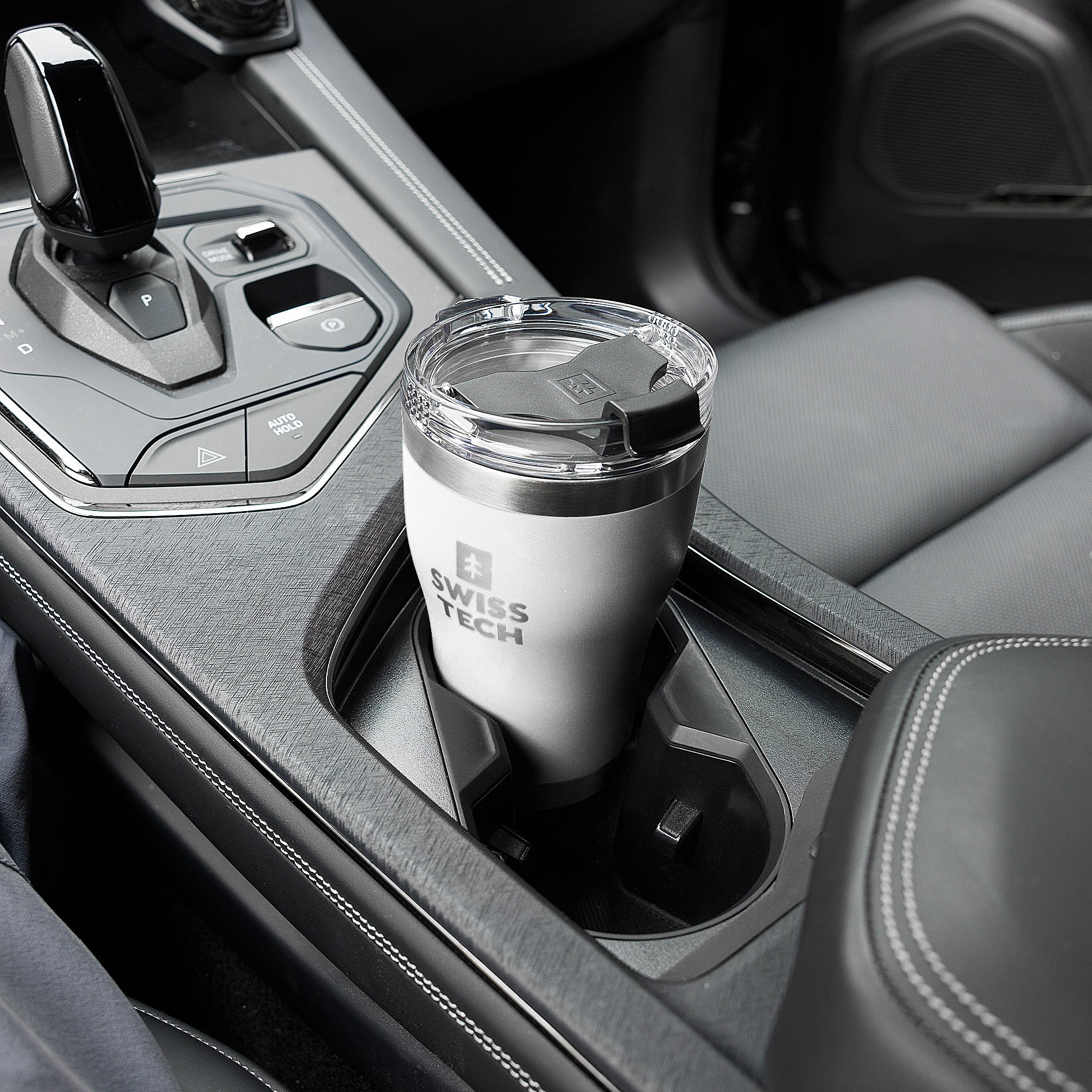 Auslaufsicherer Thermobecher 350 ml - Weiß