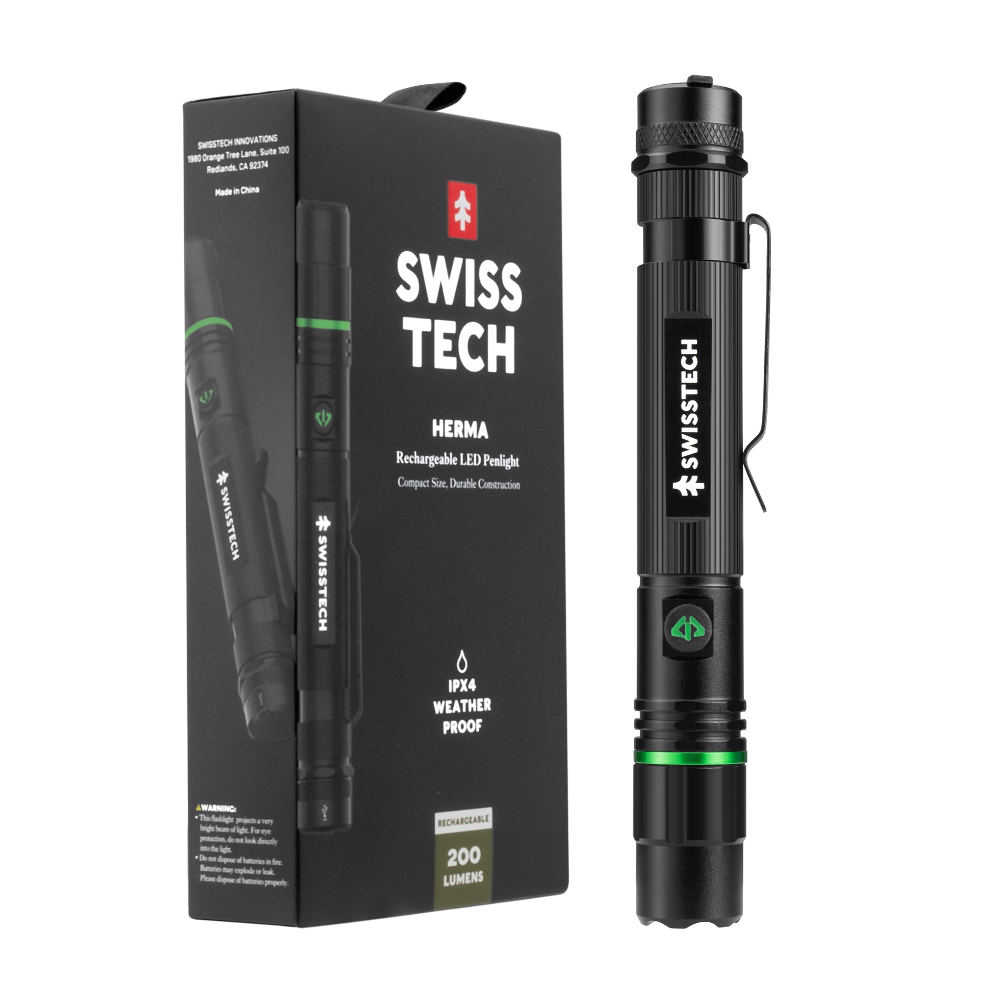 Herma wiederaufladbar - 200 Lumen