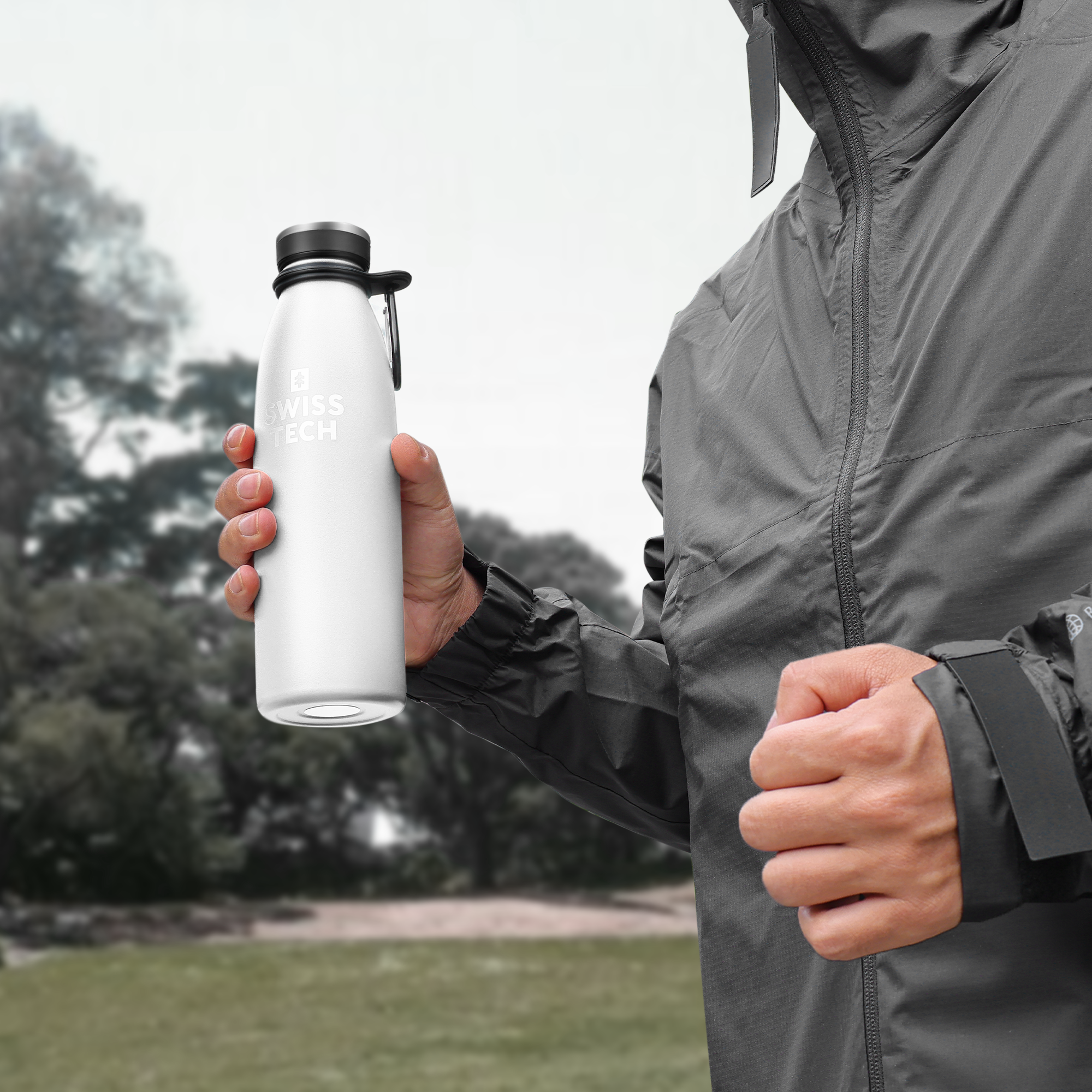 Trinkflasche 500 ml - Weiß