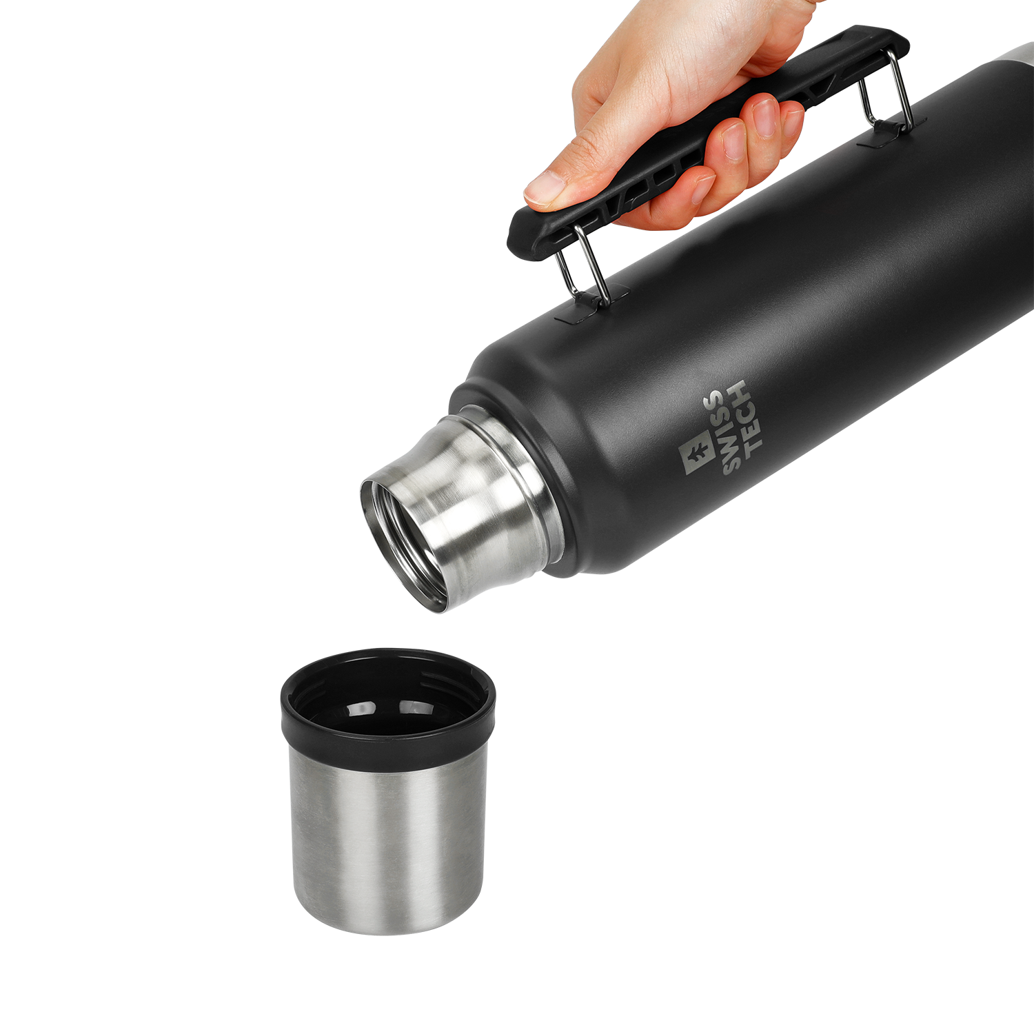 Thermoskanne 1182 ml - Schwarz