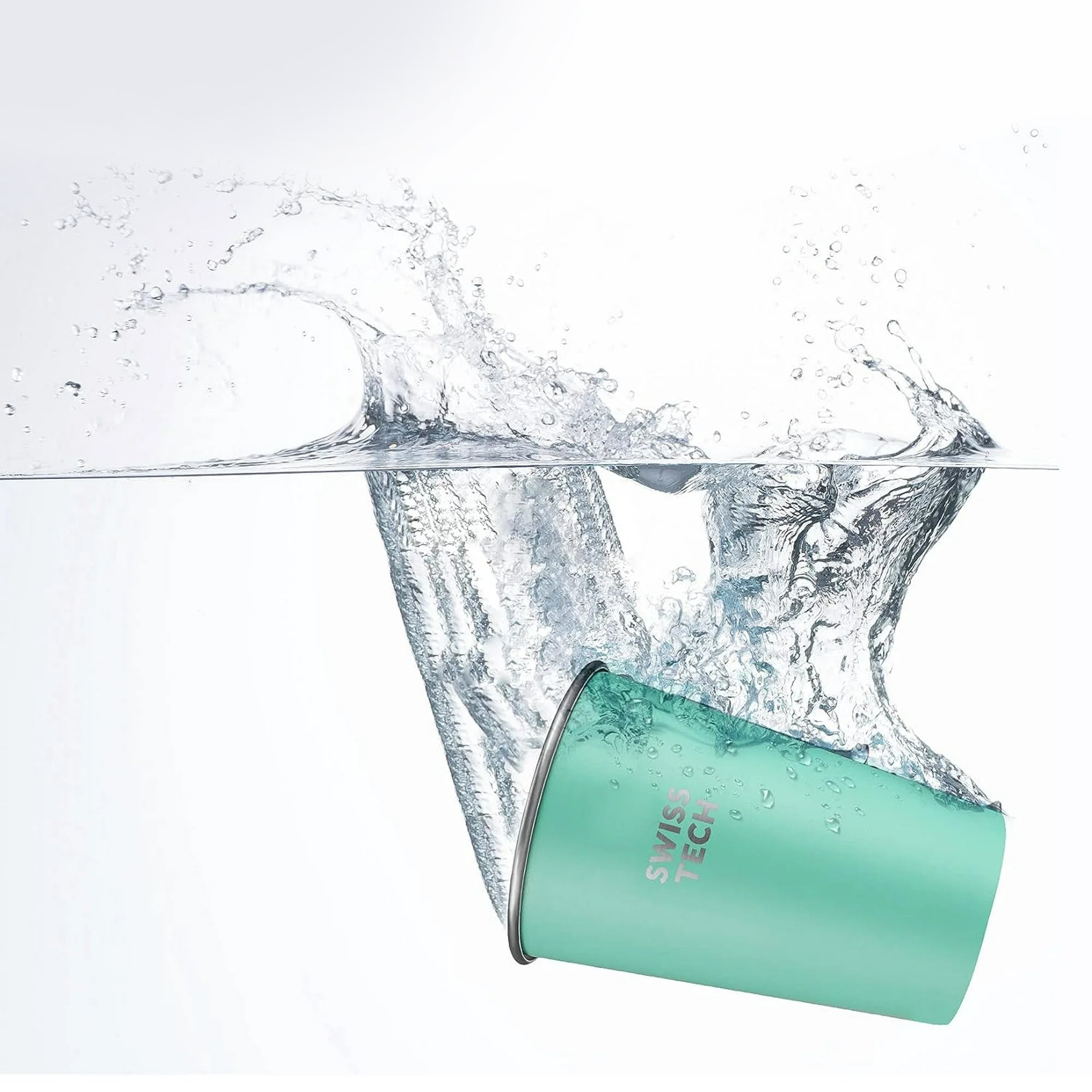 Edelstahlbecher - 4er-Reisebecher-Set