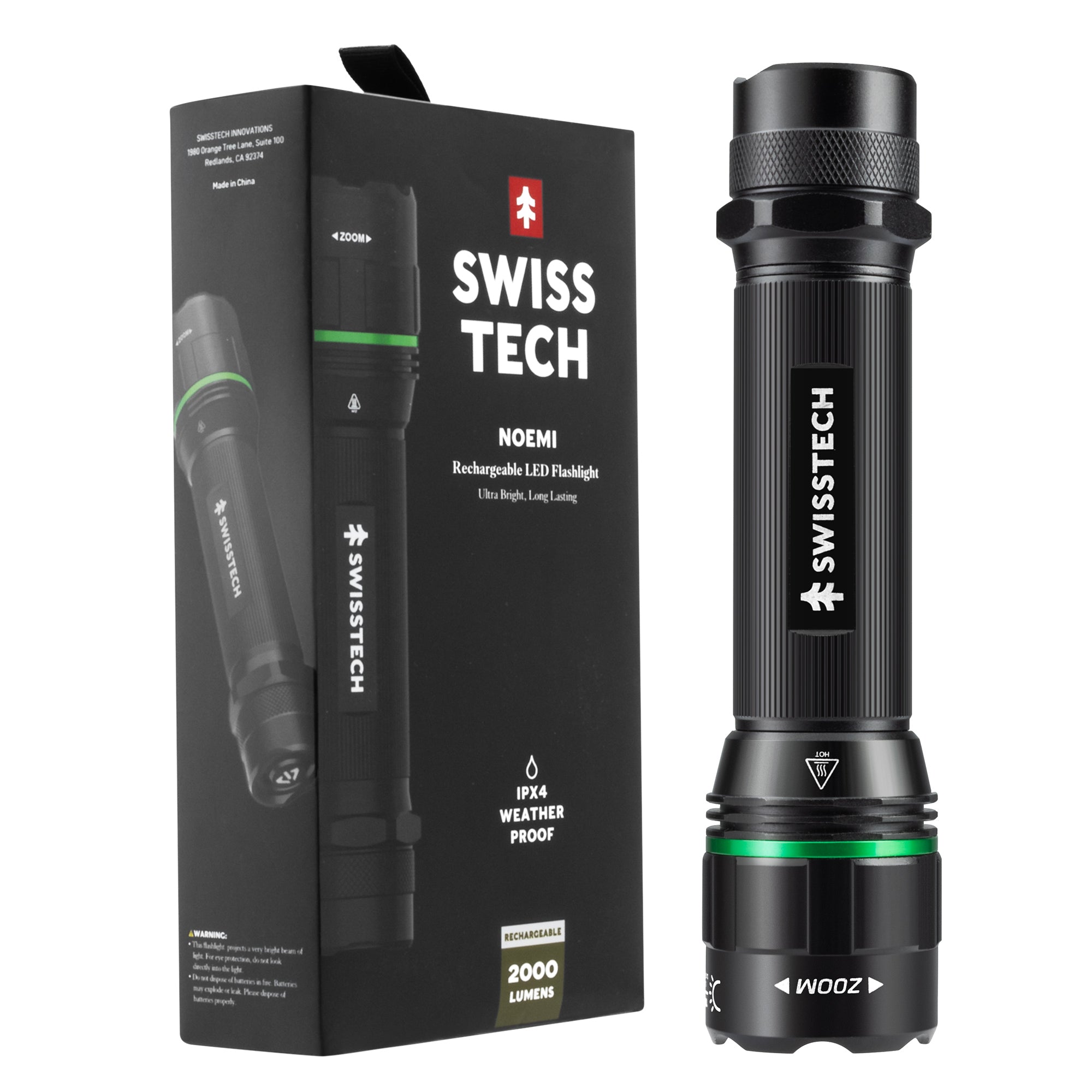 Noemi wiederaufladbar - 2000 Lumen