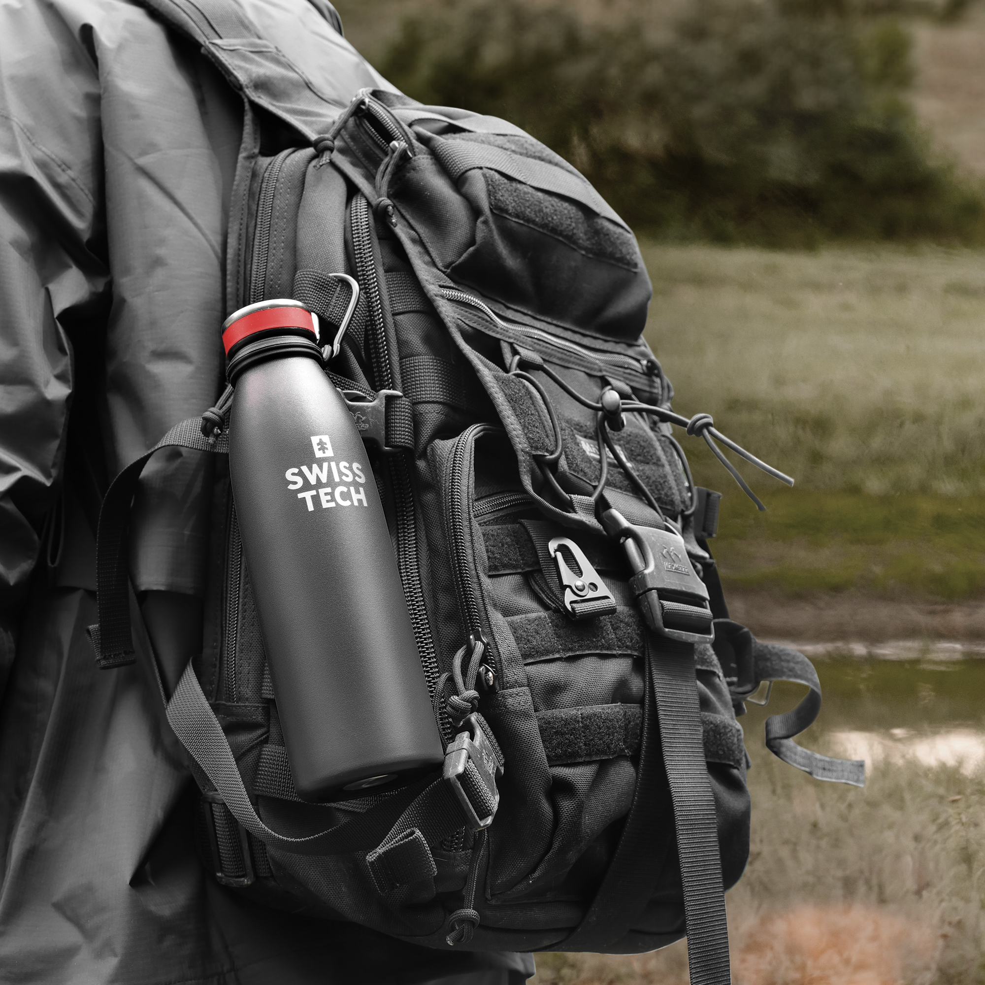 Trinkflasche 500 ml - Schwarz