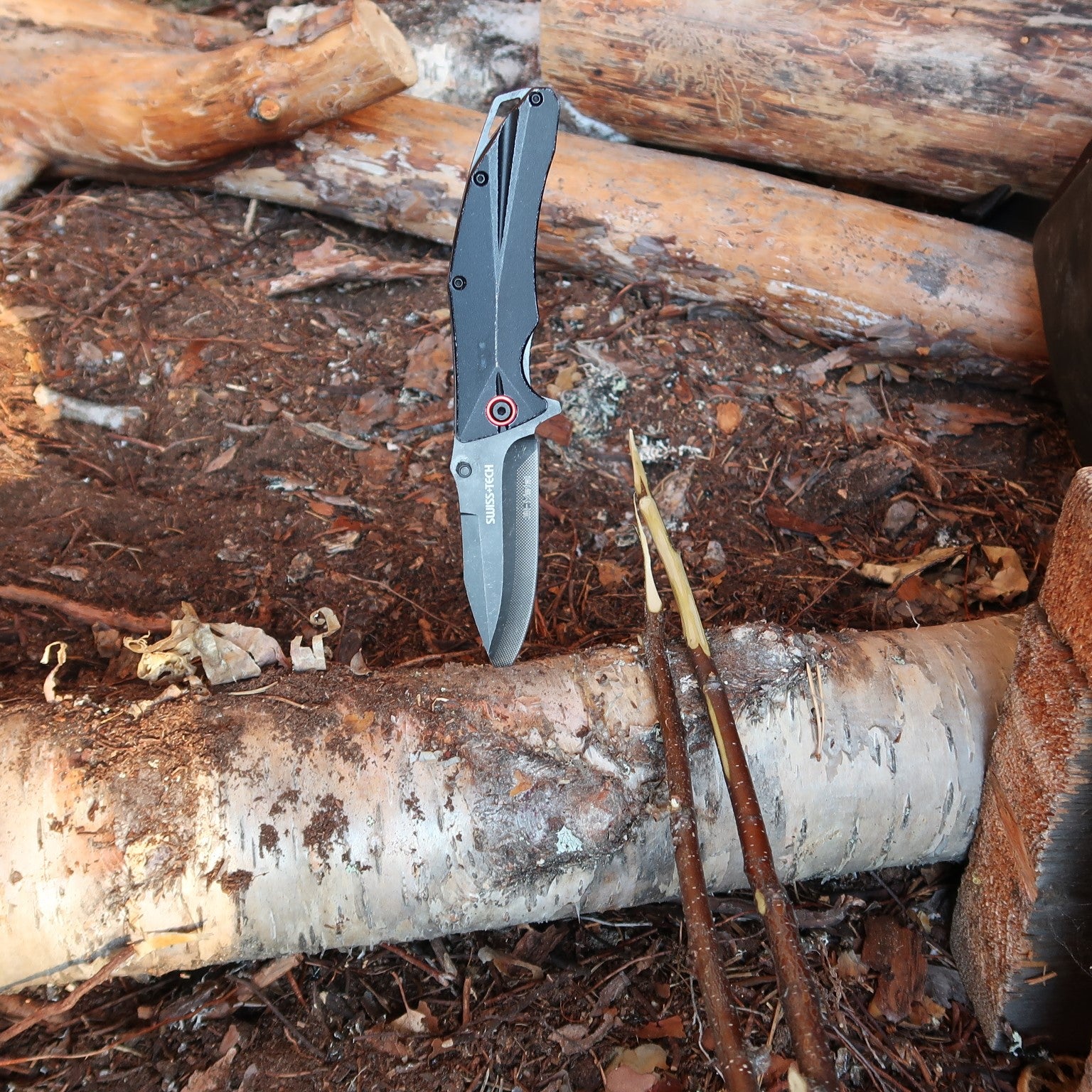 SwissTech Klappmesser - Alu Bi-Metall